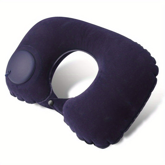 Almohada Cuello Inflable Descanso Viajes